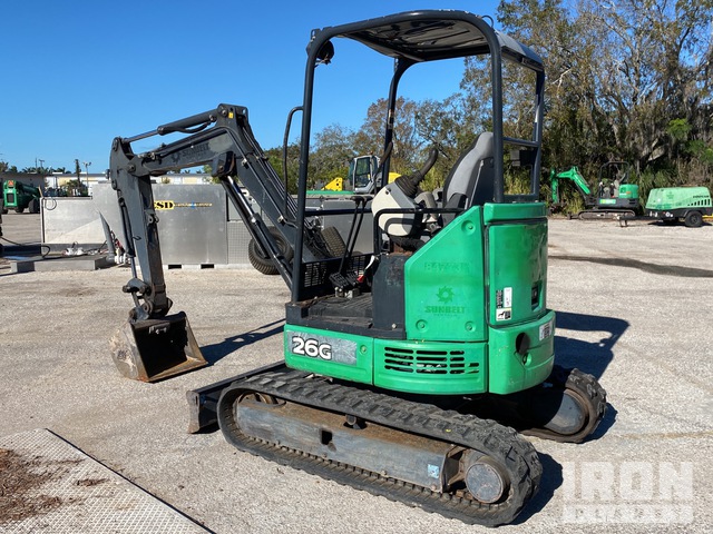 26g 2016 (unverified) John Deere 26G Mini Excavator in Sarasota, Florida ...