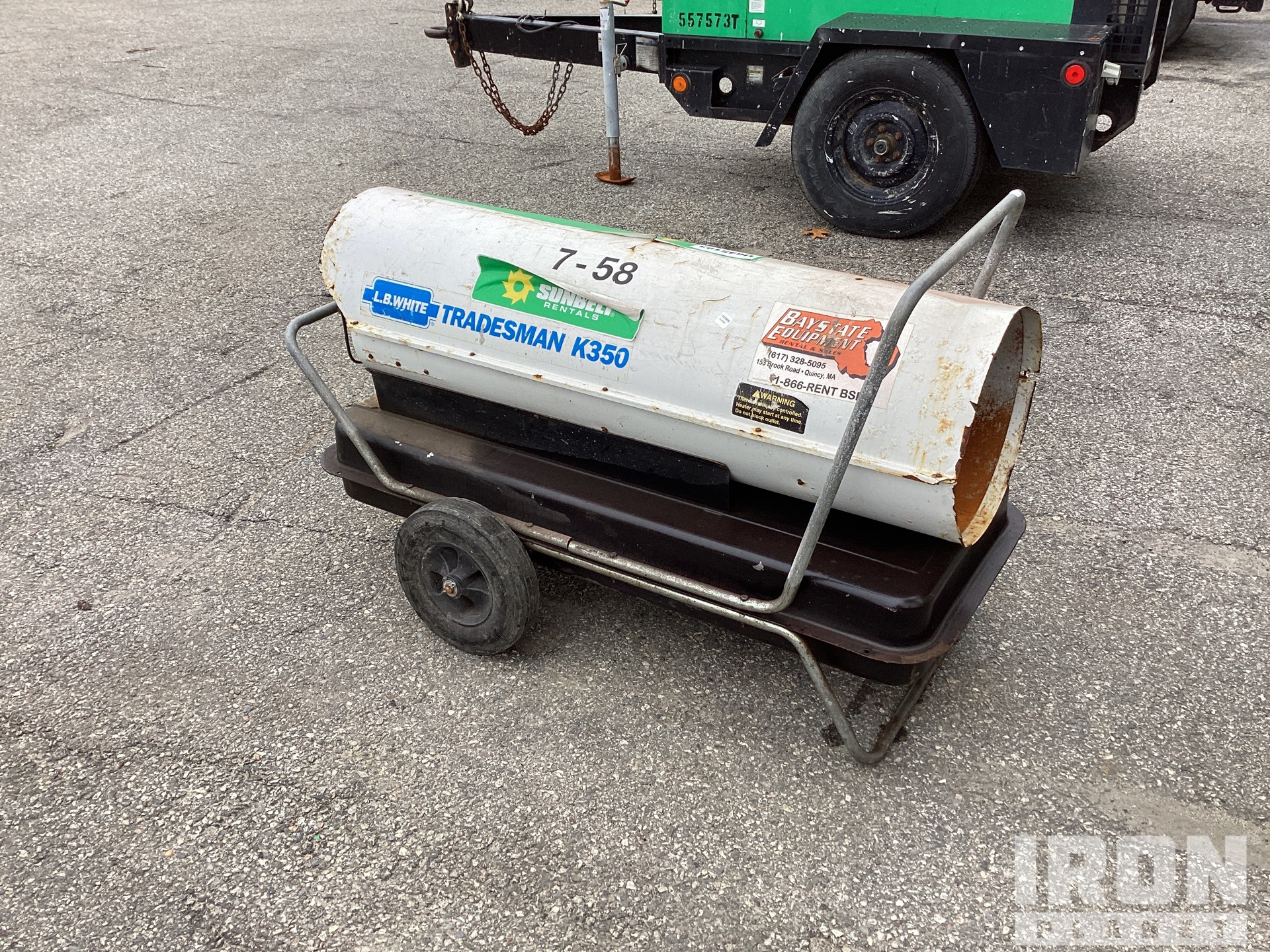 2003 L.B. White K350 350000 BTU Space Heater in Shrewsbury, Massachusetts,  United States (IronPlanet Europe Item #8906374)