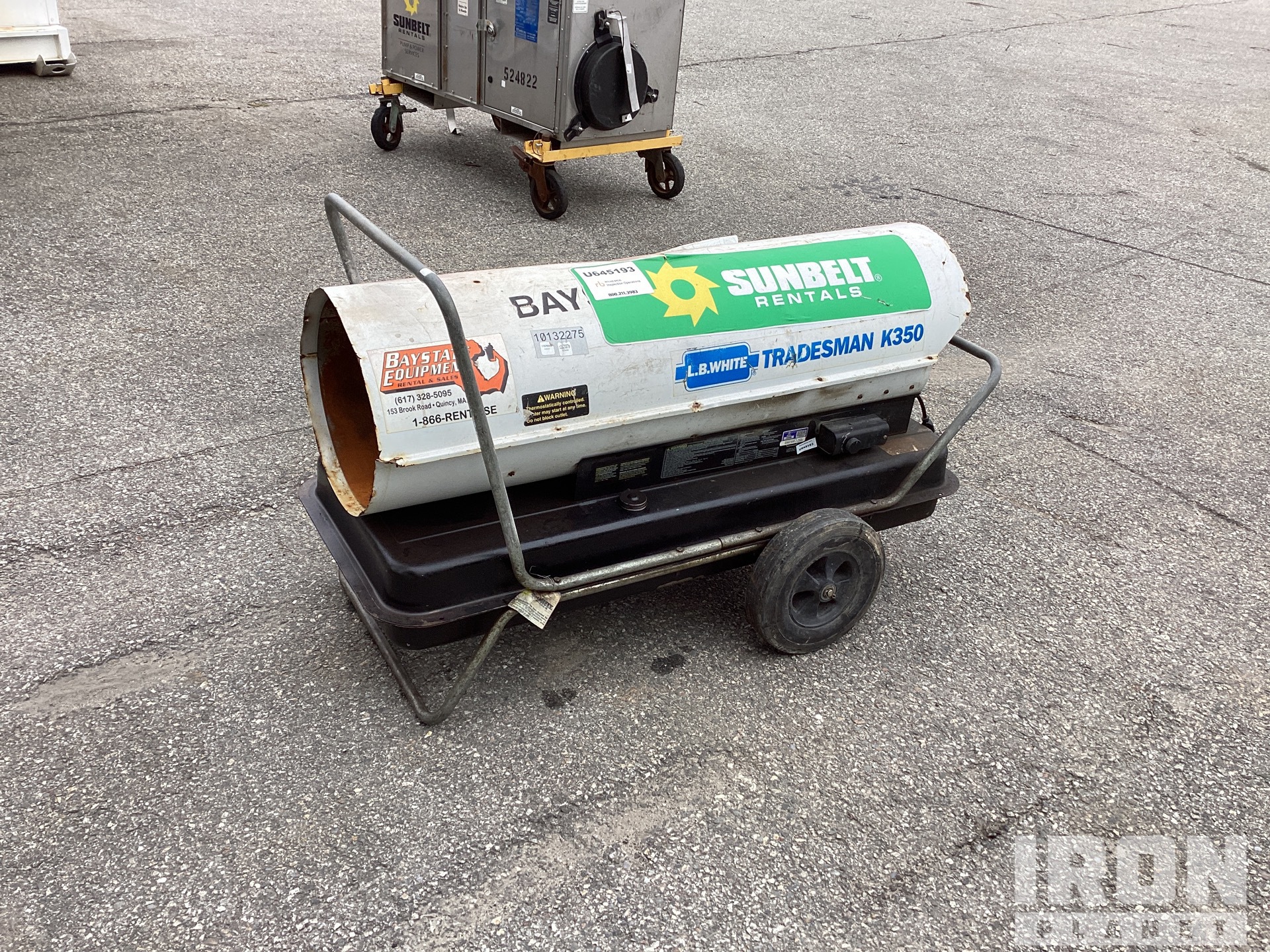 2003 L.B. White K350 350000 BTU Space Heater in Shrewsbury, Massachusetts,  United States (IronPlanet Europe Item #8906374)