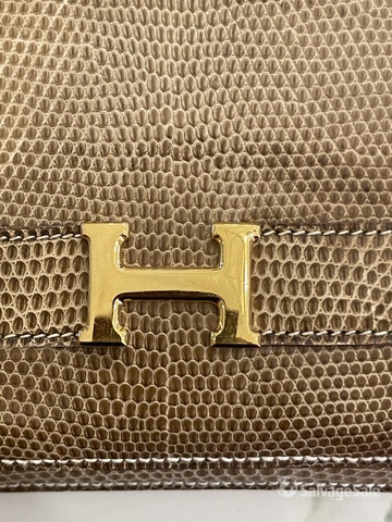 ARNYSバッグ　charvet HERMES hender scheme Hermes Annie clutch/shoulder bag in Varanus Salvator Lizard skin