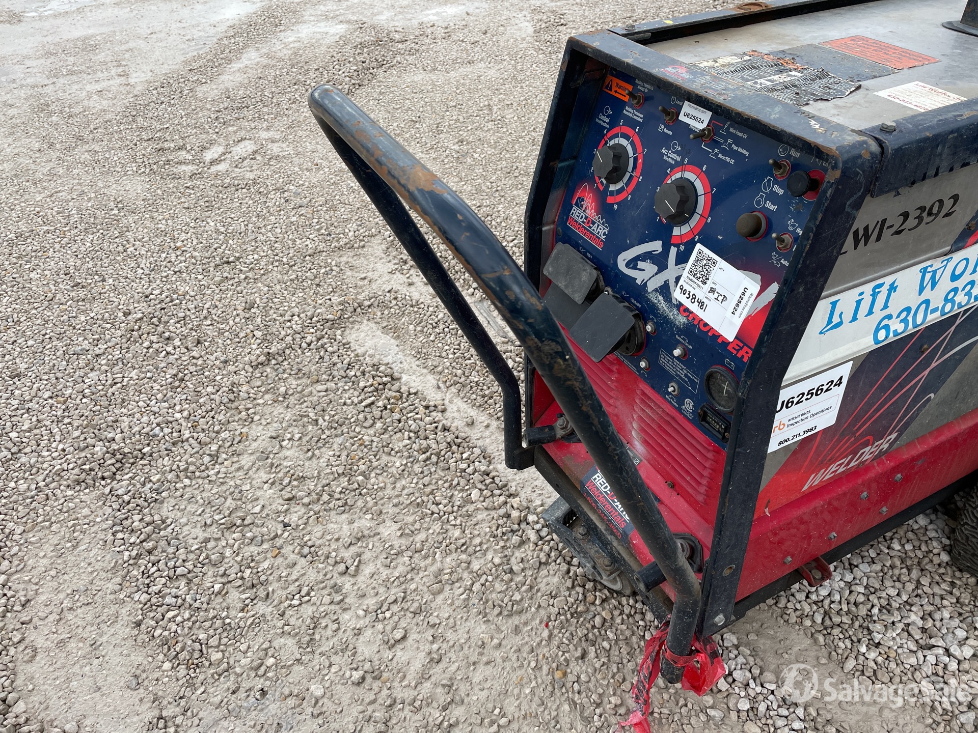 Red-D-Arc GX271 Chopper 275 A Mobile Multi-Process Engine Driven