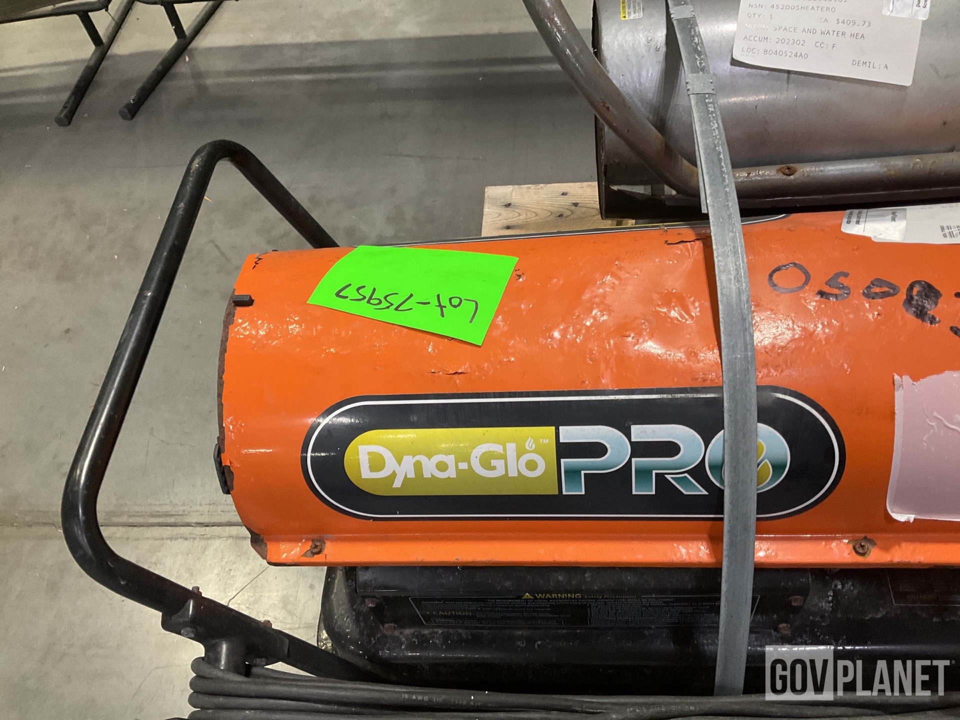 1) Dyna-Glo Pro Portable Heater u0026 (1) Dyna-Glo Deluxe Portable Heater in  Chambersburg, Pennsylvania, United States (IronPlanet Europe Item #9046170)