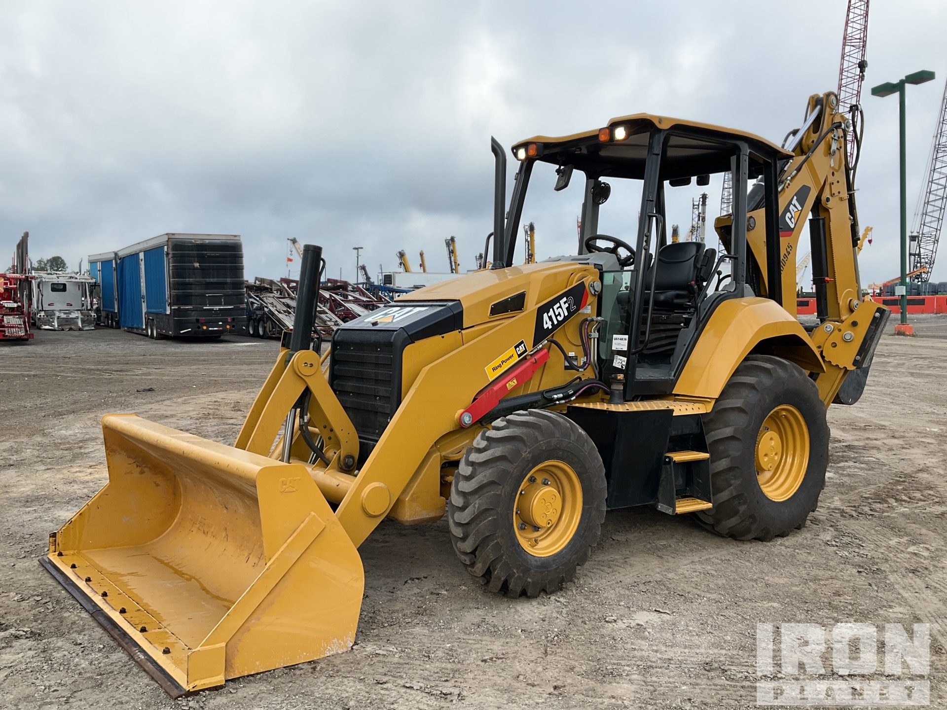 2020 Cat 415F2 4x4 Backhoe Loader in Davenport, Florida, United
