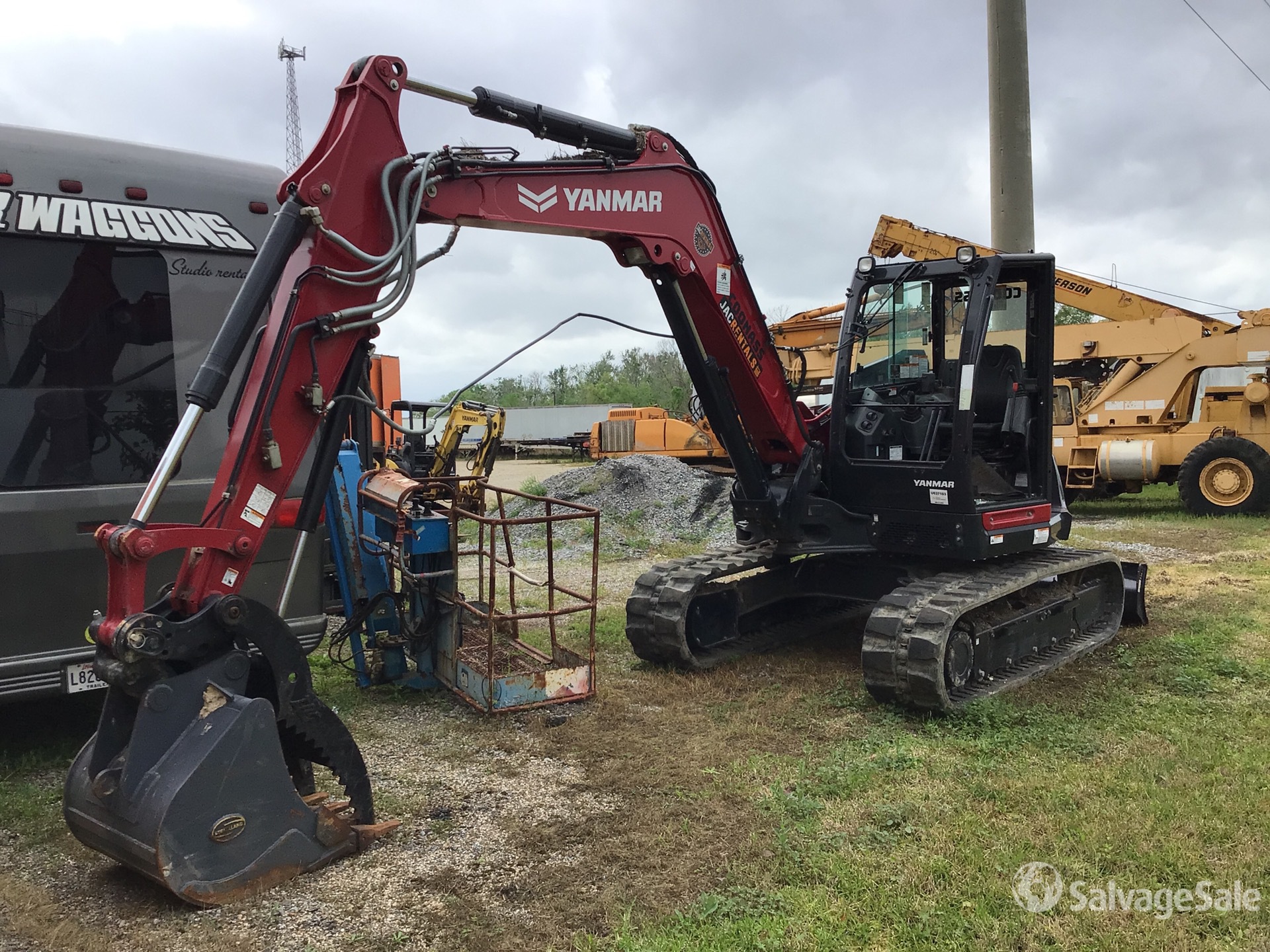2022 Yanmar SV100-2A Mini Excavator in Garyville, Louisiana