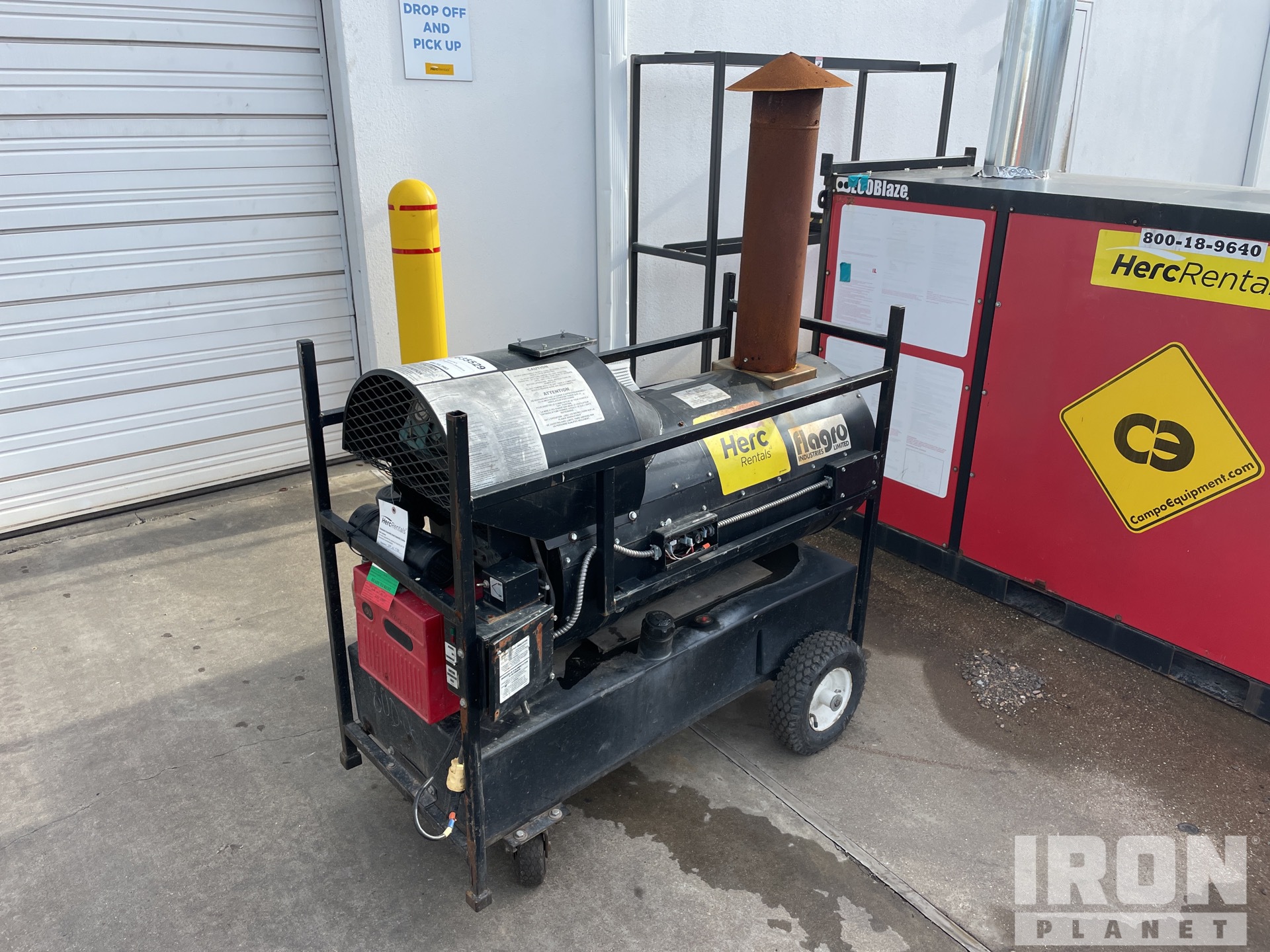 Flagro FVO-200 200000 BTU Space Heater in LONGVIEW, Texas, United States  (IronPlanet Item #9239092)