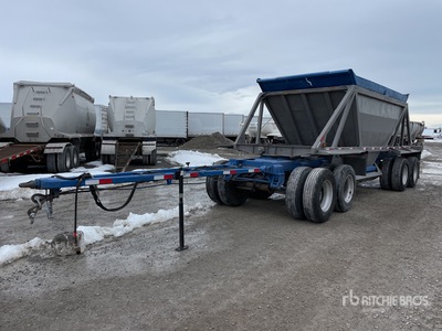 2004 Ranco 39 ft Quad/A Belly Dump Trailer