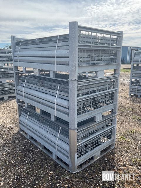Surplus (3) Mobile Shelter Systems Tricon Storage & Transport Frames in ...