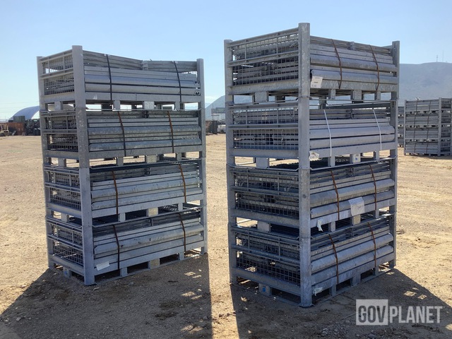 Surplus (8) Mobile Shelter Systems Tricon Storage & Transport Frames in ...