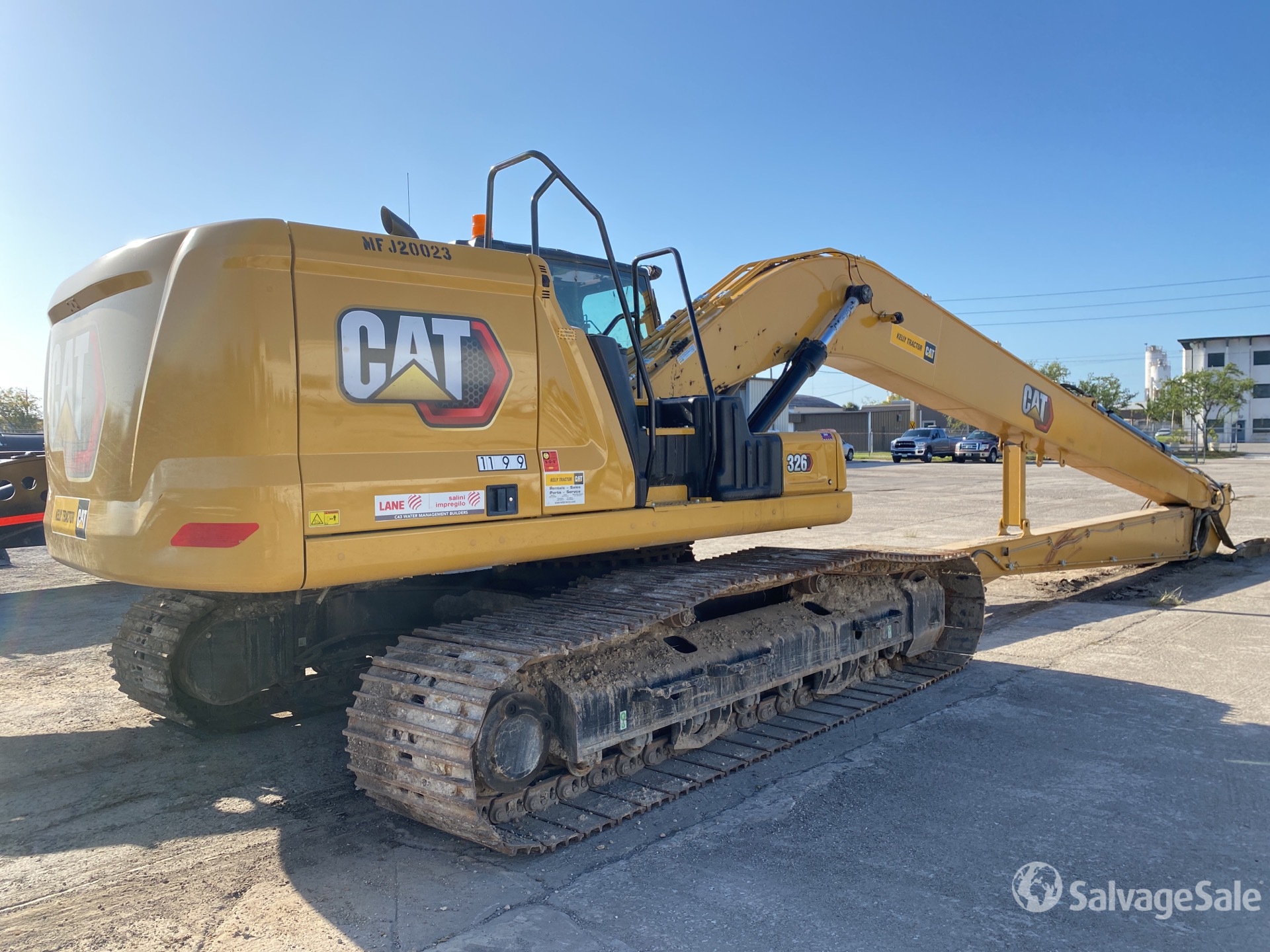 2022 Cat 326 Long Reach Tracked Excavator in Fort Myers, Florida