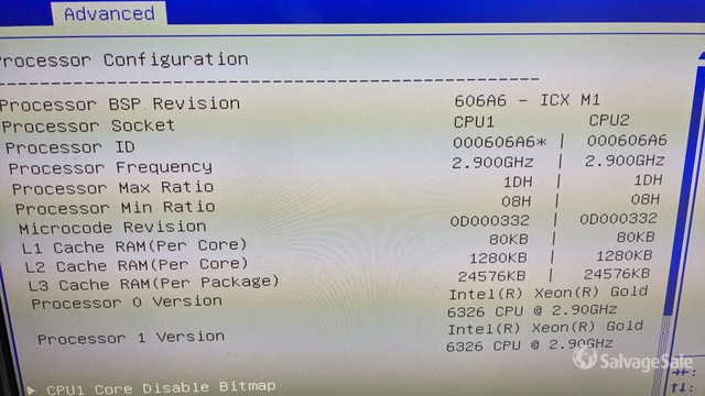 NUTANIX 8170 G8 SERVER Model: NX-8170N-G8-6326-CM in Denver