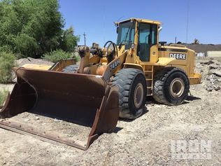 2002 John Deere 744H Wheel Loader in Tucson, Arizona, United States ...