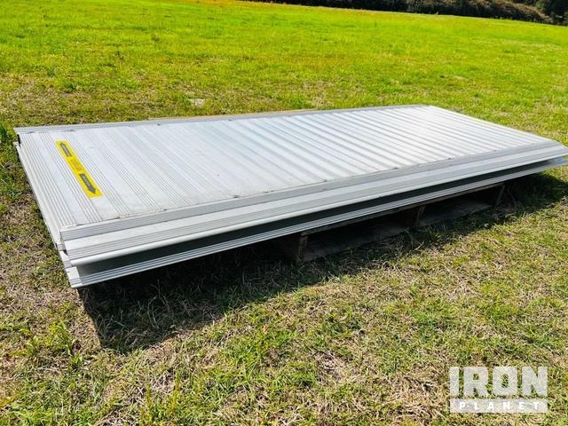 Quantity of (2) Aluminum ISO Shipping Container Loading Ramps in ...