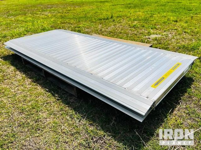 Quantity of (2) Aluminum ISO Shipping Container Loading Ramps in ...