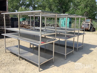 Surplus (6) Stainless Steel Tables in Abilene, Kansas, United States ...