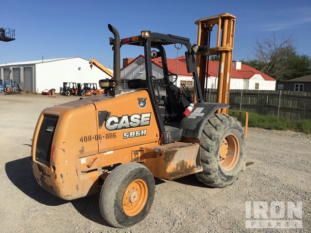 2013 Case 586H 6000 lb 4x2 Rough Terrain Forklift in Ponca City ...