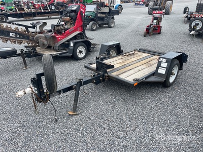 2018 Barreto L4X6TBT 6 ft S/A Tilt Deck Trailer