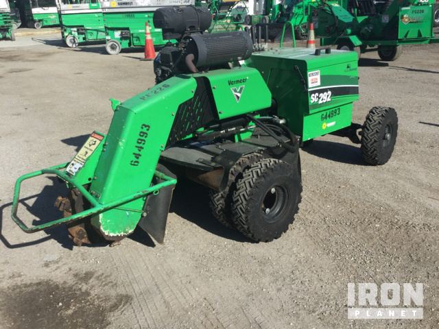 2014 Vermeer SC292 Stump Grinder In Naples Florida United