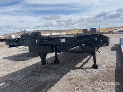 1992 CLSS Tri/A Open Gooseneck Car Carrier Trailer
