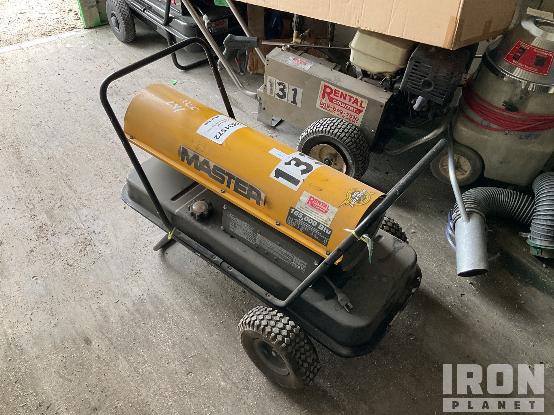 2007 Master 165000 BTU Space Heater in EGG HARBOR TWP, New Jersey, United  States (IronPlanet Europe Item #9734526)
