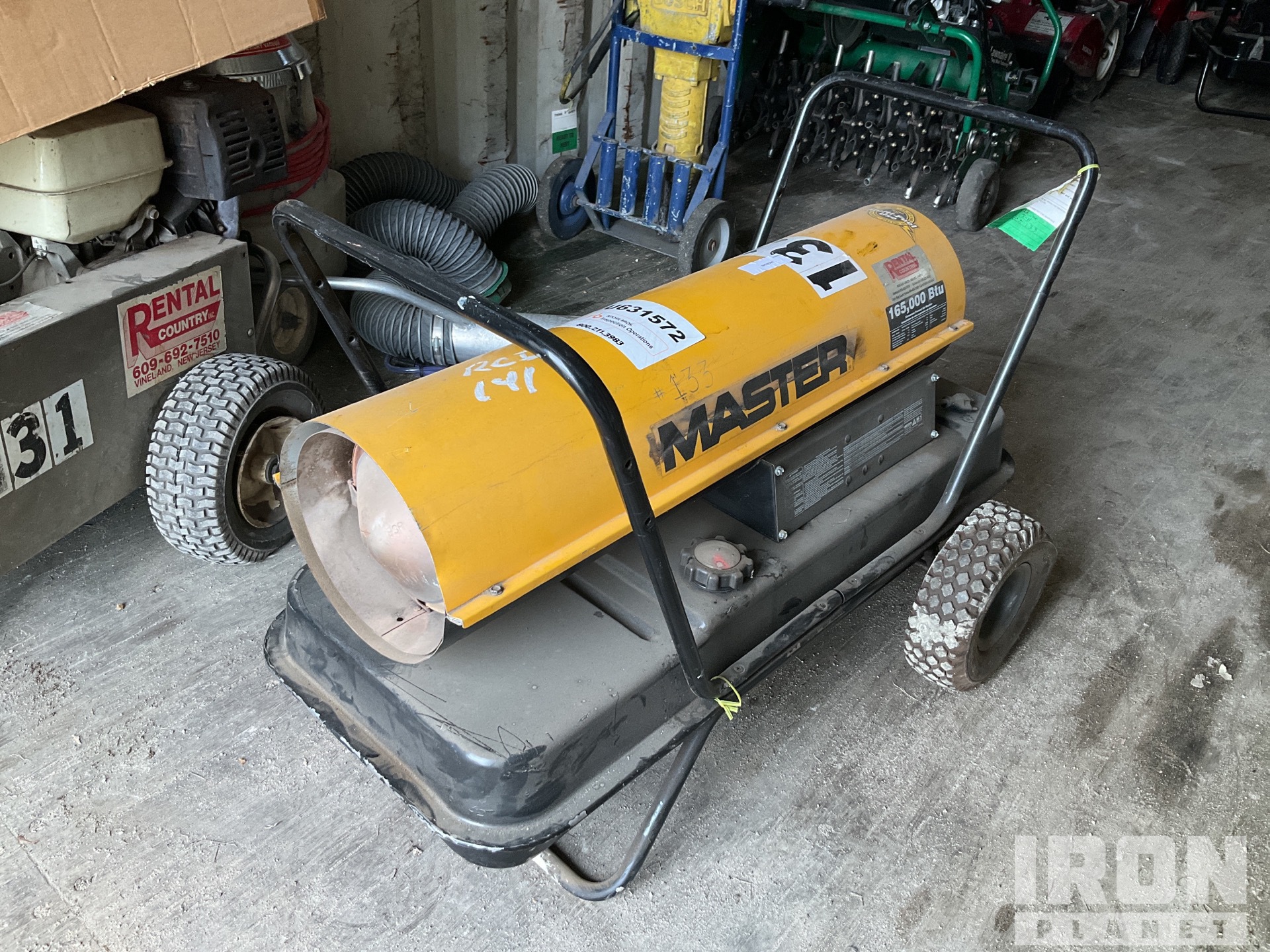 2007 Master 165000 BTU Space Heater in EGG HARBOR TWP, New Jersey, United  States (IronPlanet Item #9734526)