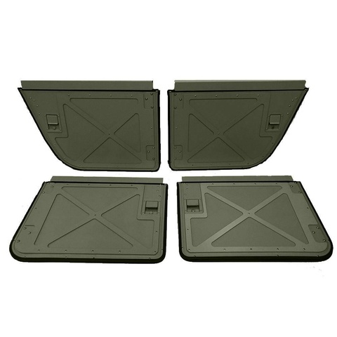 (4) Humvee Tactical half Doors - Lower Half (Unused)