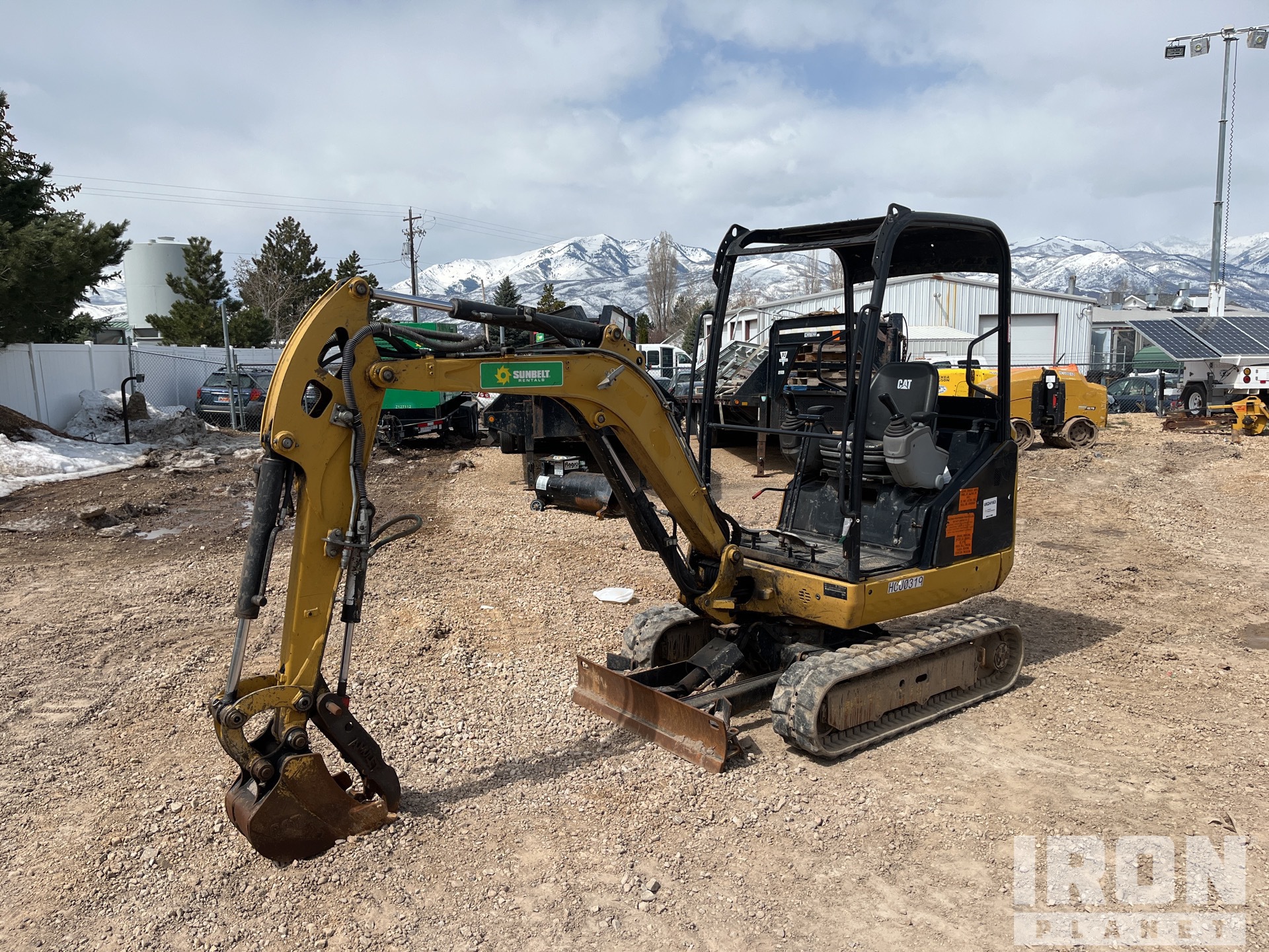 Cat Mini Excavator