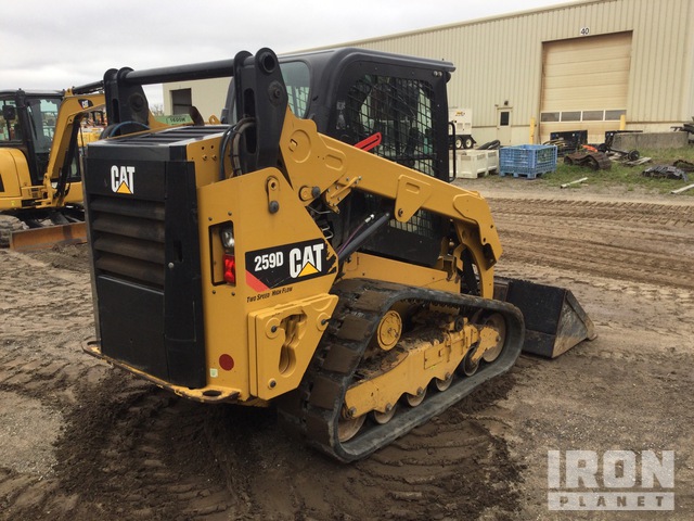 2018 Cat 259D Two-Speed High Flow Compact Track Loader in Grand Rapids ...