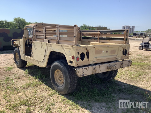 Surplus 2005 AM General M1097 HMMWV 2 Door Soft Top w/Truck Body 