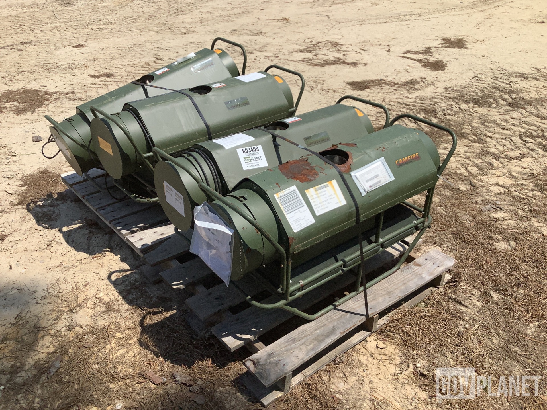 4) HDT 62-MV60 Camfire Multi-Fuel Space Heaters in Fayetteville, North  Carolina, United States (IronPlanet Europe Item #9847326)