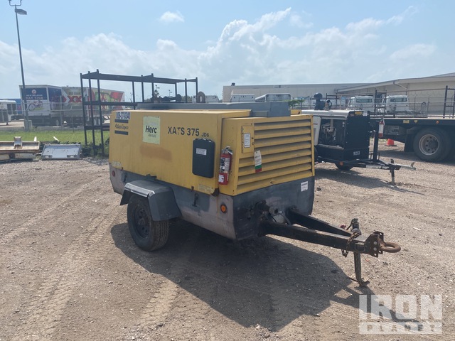 2012 Atlas Copco XATS375 Mobile Air Compressor in Corpus Christi, Texas ...