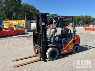 2016 Toyota 8FGU25 4500 lb Pneumatic Tire Forklift in Jacksonville ...