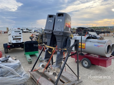 Quantity of (2) Yamaha Boat Engine