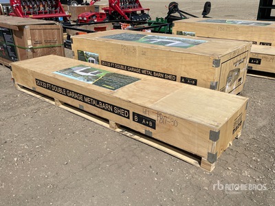 2023 25 ft x 33 ft Metal Shed (Unused)