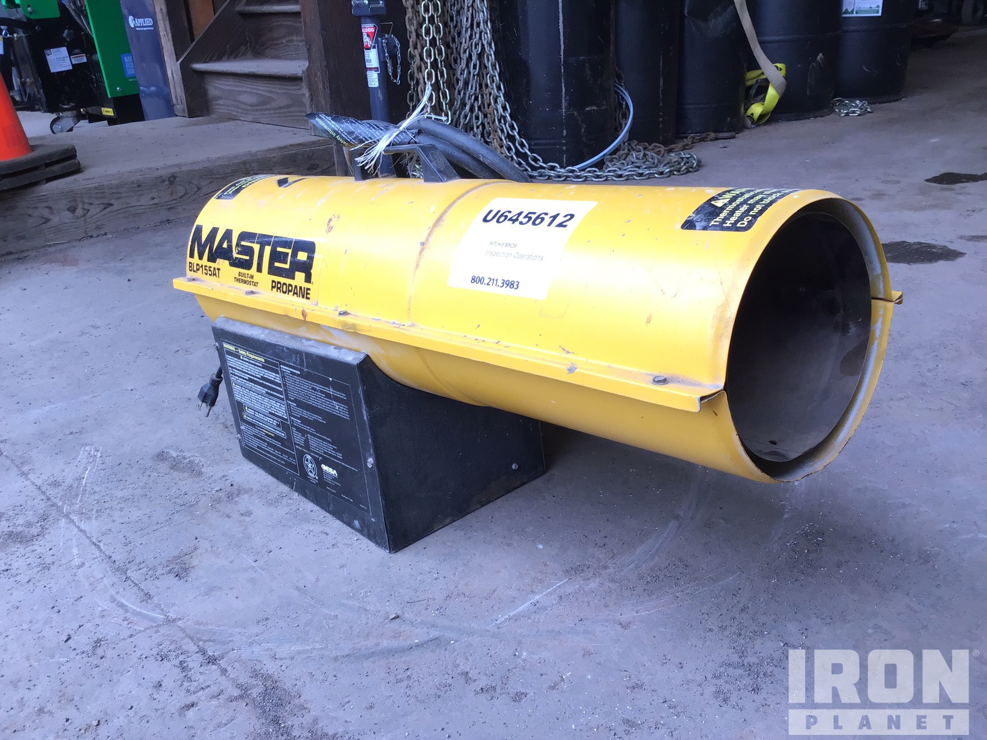 2015 Master BLP155AT 155000 BTU Electric Space Heater in Hatfield,  Pennsylvania, United States (IronPlanet Item #9924363)