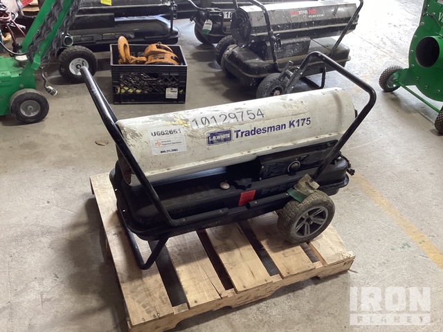 2019 L.B. White Tradesman K175 175000 BTU Space Heater in Woburn,  Massachusetts, United States (SalvageSale Item #9947936)