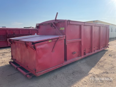 Custom Built Skid-Mounted Rig Waste Container