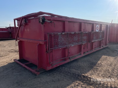 2006 Custom Built Skid-Mounted Waste Container
