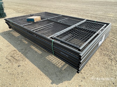 Quantity of (2) 2023 BYT DGK9 9 ft x 9ft x 6 ft Dog Kennel Pet Supplies (Unused)