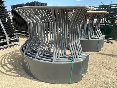 Quantity of (2) 2023 BYT FF71 71 in Prairie Funnel Livestock Feeder (Unused)