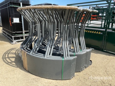 Quantity of (3) 2023 BYT FF71 71 in Prairie Funnel Livestock Feeder (Unused)