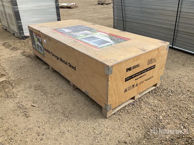 2023 TMG MS2119 21 ft x 19 ft Metal Shed (Unused)