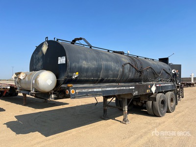 1976 Rosco GHY20 T/A Hot Oiler Asphalt Distributor Trailer