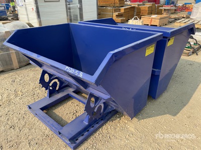 Quantity of (2) Greatbear Self-Dumping Hopper (Unused)