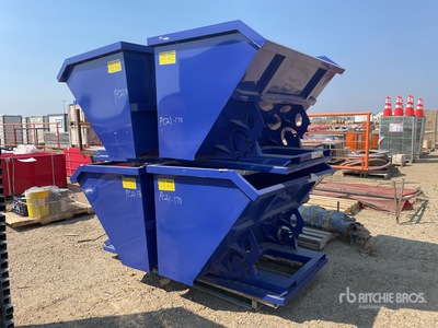 Quantity of (4) 2023 Suihe N-1.5CY -4 Self-Dumping Hopper (Unused)