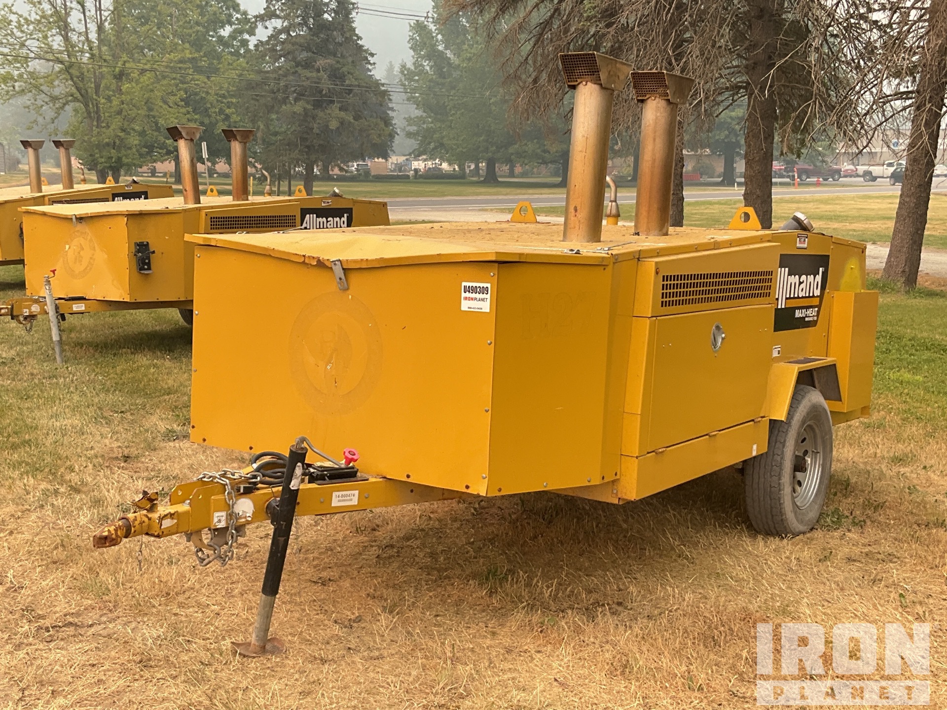 2018 Allmand MH500iQ 515000 BTU Tow Behind Forced Air Heater in Canton,  Pennsylvania, United States (IronPlanet Item #9998766)
