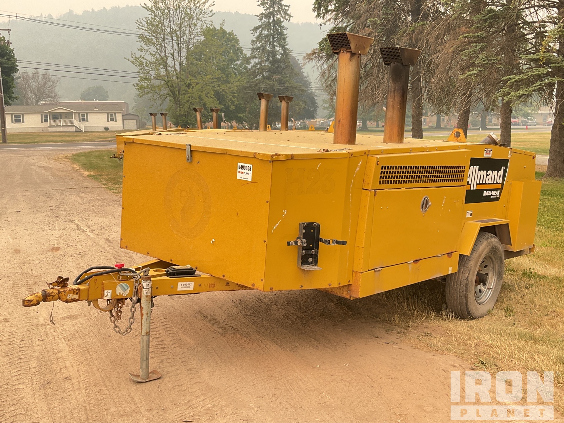 2018 Allmand MH500iQ 515000 BTU Tow Behind Forced Air Heater in Canton,  Pennsylvania, United States (IronPlanet Europe Item #9998773)