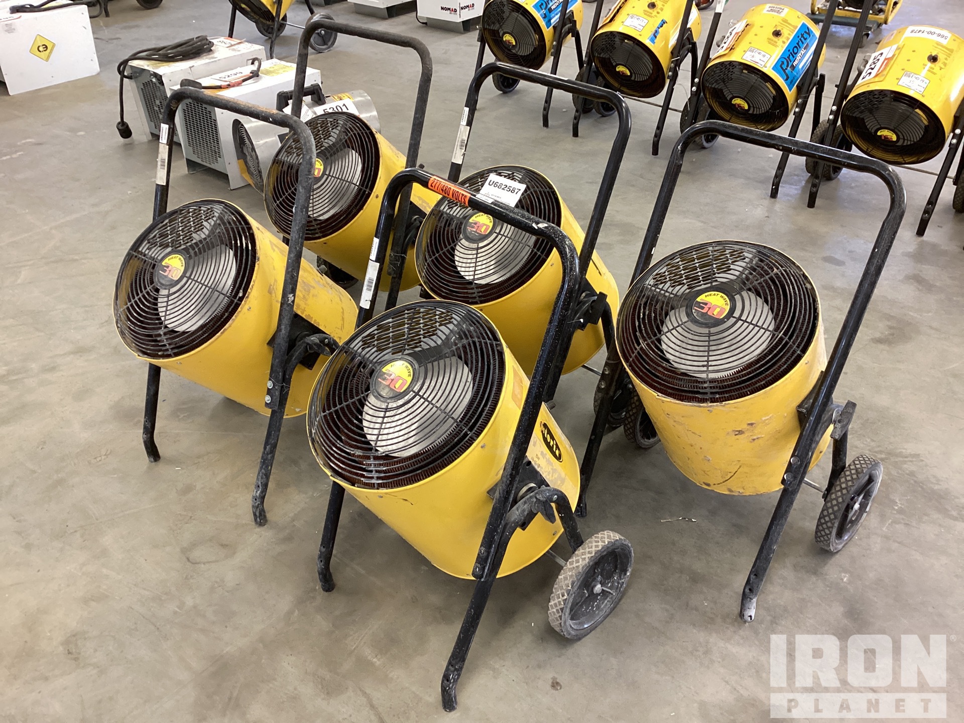 Quantity of (5) TPI Corporation FES-3048-3A 153585 BTU Electric Space  Heater in North Franklin, Connecticut, United States (IronPlanet Europe  Item #10014595)