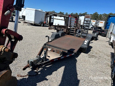 2012 MMDI 10 ft T/A Equipment Trailer