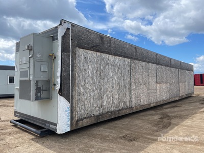 Modern Industrial Structure 60 ft x 12 ft Skid-Mounted Mobile Camp