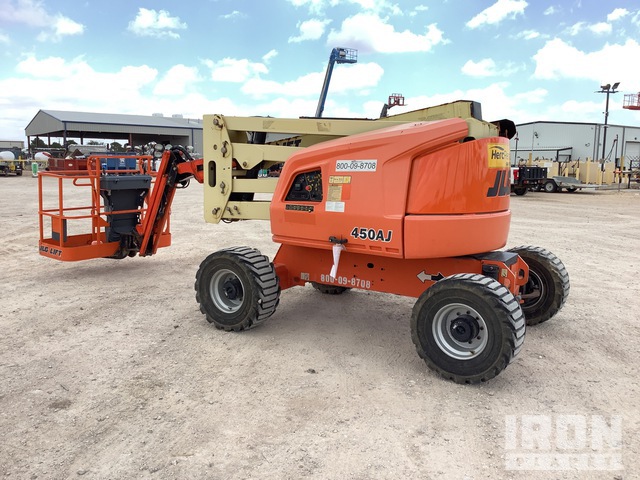 2016 JLG 450AJ 4WD Diesel Articulating Boom Lift in Midland, Texas ...